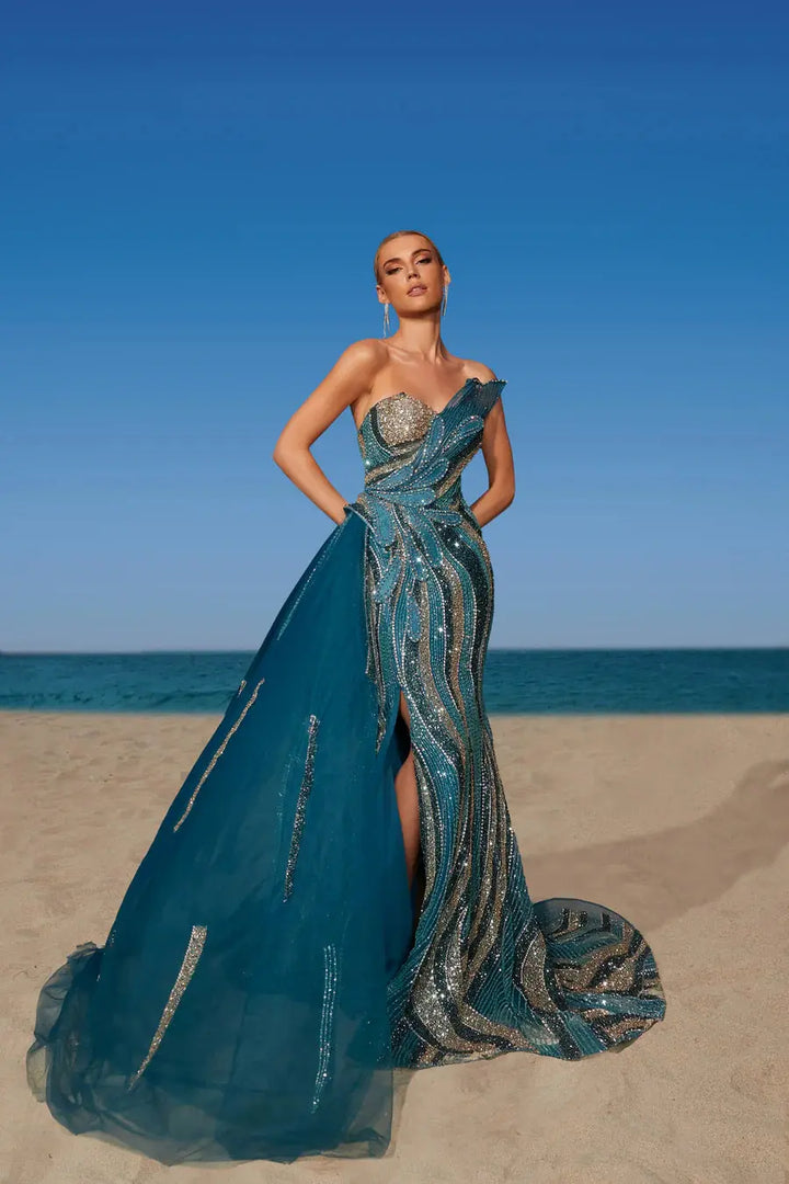 Exklusiv Designer festklänning HL058 - Joliebridal