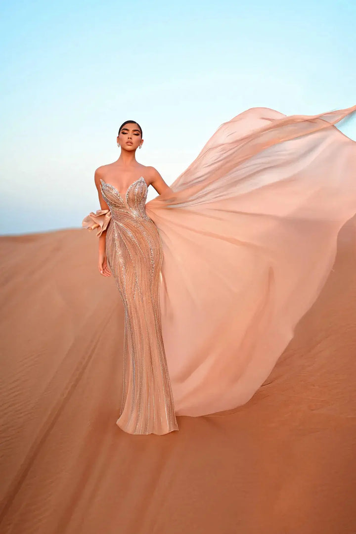 Exklusiv Designer festklänning HM402 - Joliebridal