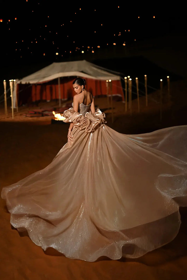 Exklusiv Designer festklänning HM402 - Joliebridal